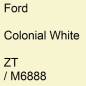 Preview: Ford, Colonial White, ZT / M6888.